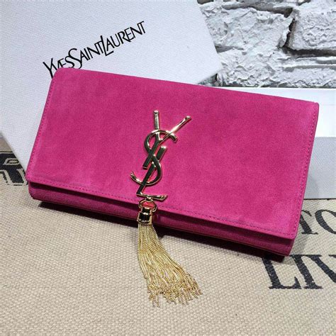 ysl tassel clutch|st laurent clutch.